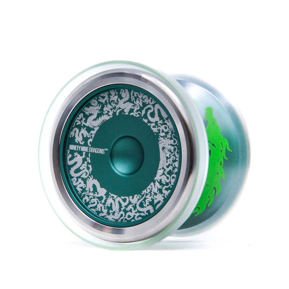 Yoyo 99 Dragons Bimetal Zeleni